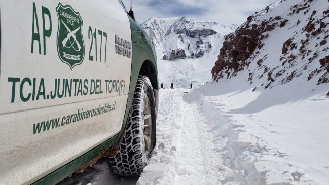 Paso fronterizo de Agua Negra cierra su temporada por acumulación de hielo