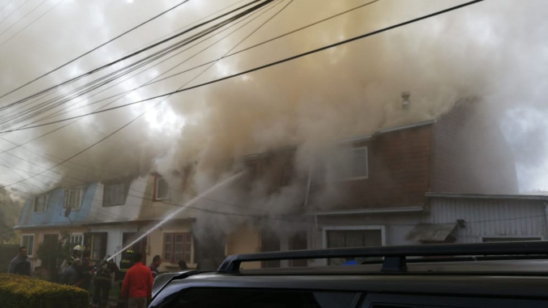 Matrimonio de adultos mayores falleció en incendio en Osorno