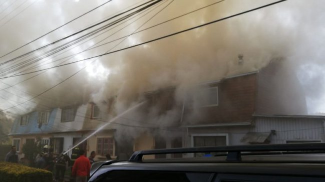 Matrimonio de adultos mayores falleció en incendio en Osorno