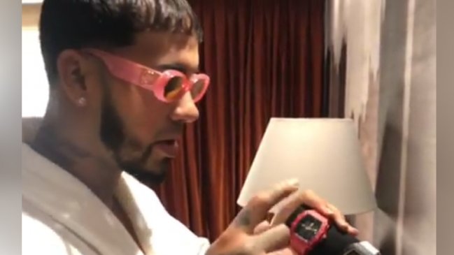 Anuel AA se burló del ladrón y contó la verdad del robo que sufrió en Chile