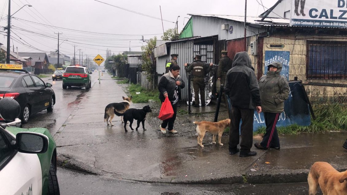 Los Lagos: Dos adultos mayores fallecieron en la vía pública