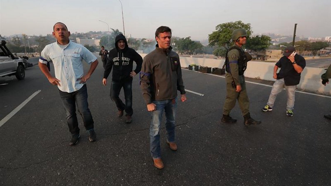 Justicia venezolana ordena capturar a Leopoldo López