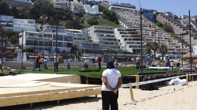 Viña del Mar: Obrero cayó desde el octavo piso de un edificio en construcción