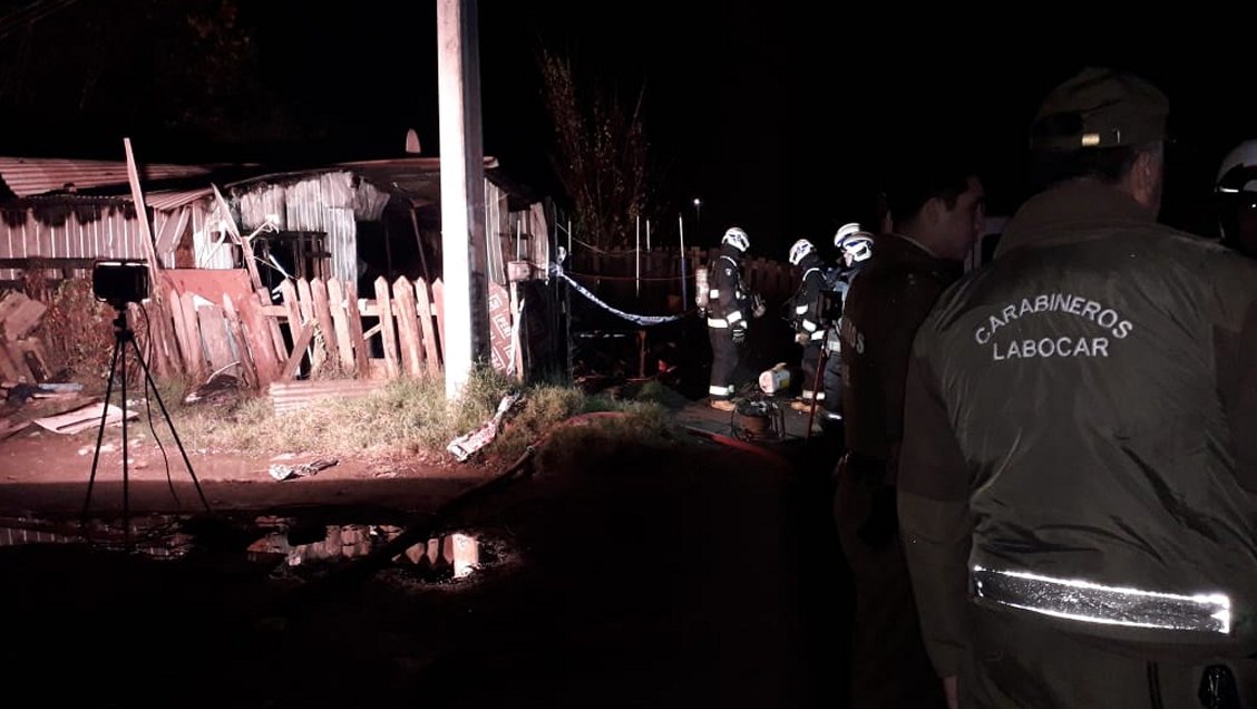 Menor de tres años murió en incendio de vivienda en Concepción