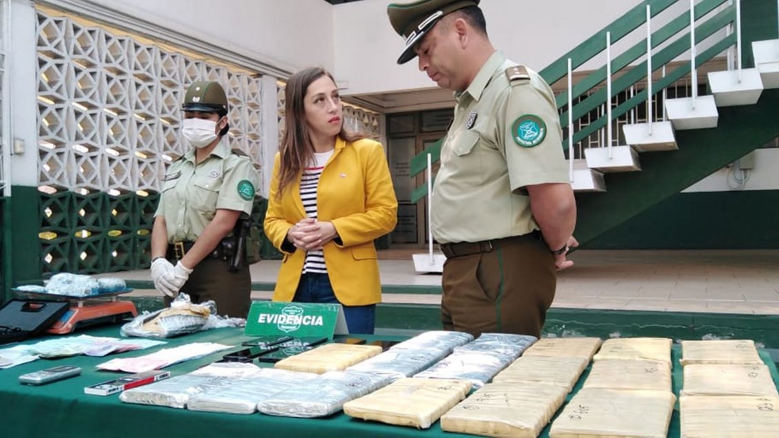 Antofagasta: Detienen a banda con más de 10 kilos de marihuana