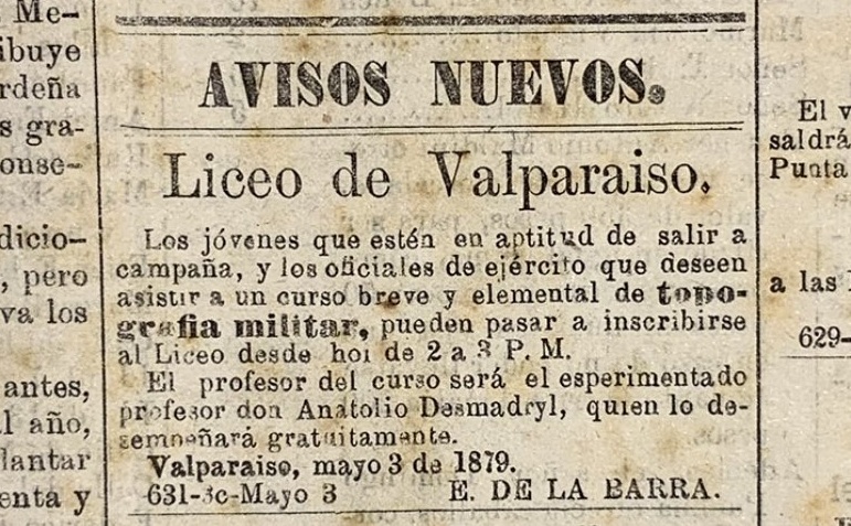 Historiador de Valparaíso revive la Guerra del Pacífico a través de Twitter