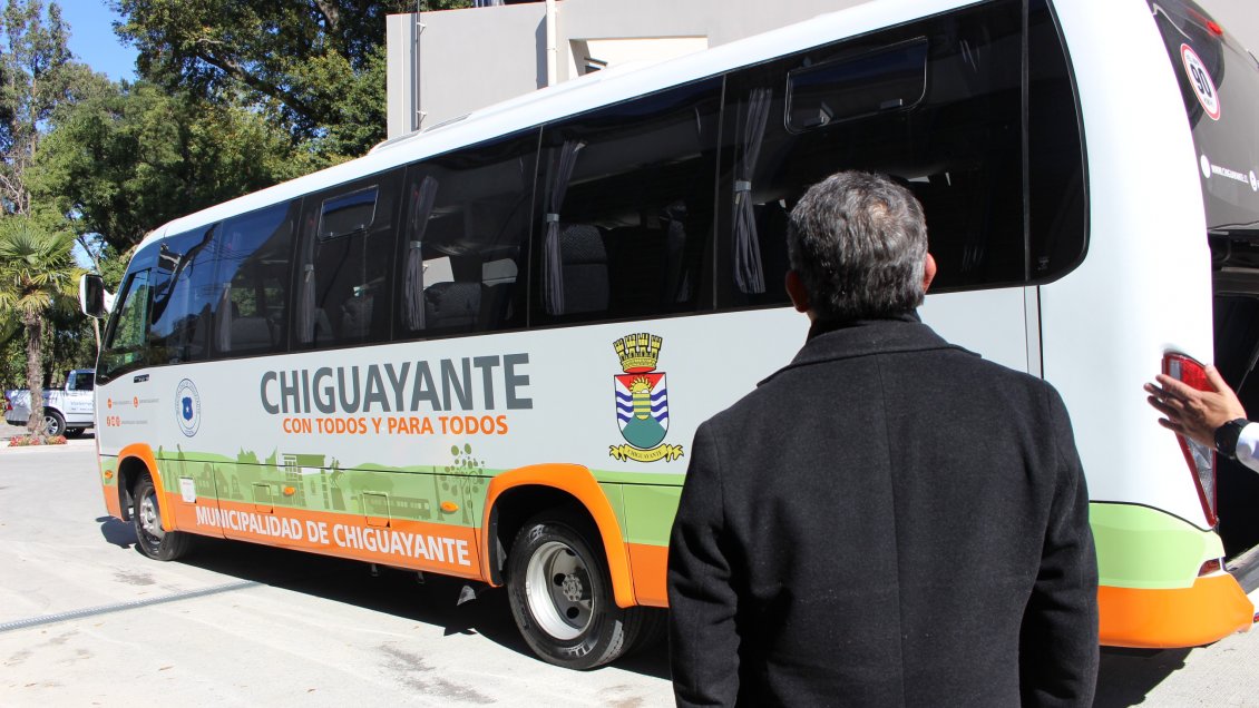 Chiguayante cuenta con su primer bus municipal