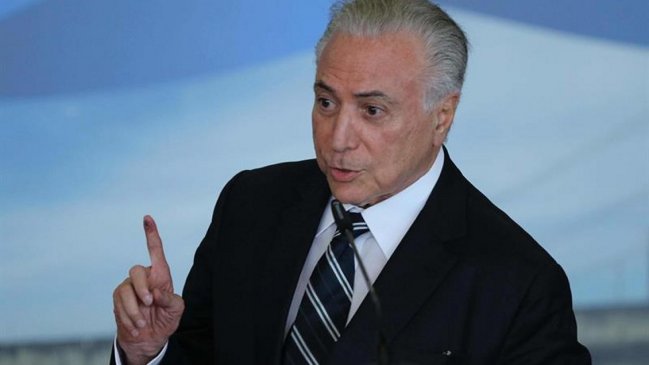 Justicia brasileña aceptó nuevas acusaciones contra ex presidente Temer