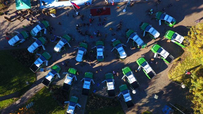 Carabineros de Aysén recibió 23 nuevos vehículos