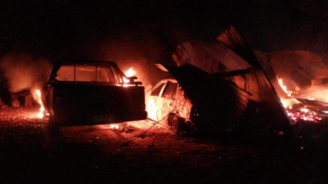 Incendio dejó dos fallecidos en Collipulli