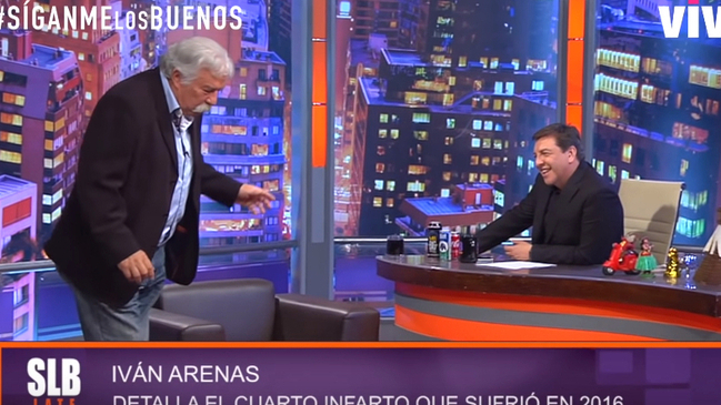 Las anécdotas de Iván Arenas sobre su cuarto infarto que agregó a su nuevo show