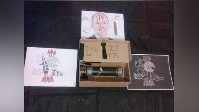 Siguen ruta de la bomba enviada a Louis de Grange: Salió de Lonquén