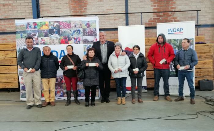 Agricultores del Maule recibieron recusos para alimentar a sus animales