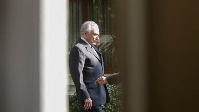 Justicia revocó la prisión preventiva contra el ex presidente Temer