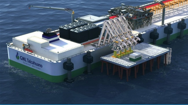 Aprueban construcción de un terminal de gas natural en la bahía de Concepción