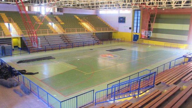 Comenzó ambiciosa remodelación del Estadio Techado Orlando Guaita de Copiapó