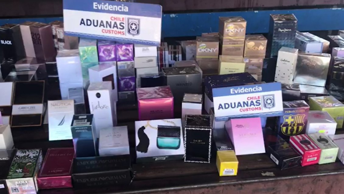 Transportista de ácido quiso matutear 369 perfumes, pero lo pillaron