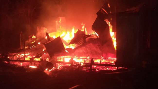 Matrimonio de adultos mayores murió en incendio en Puerto Montt