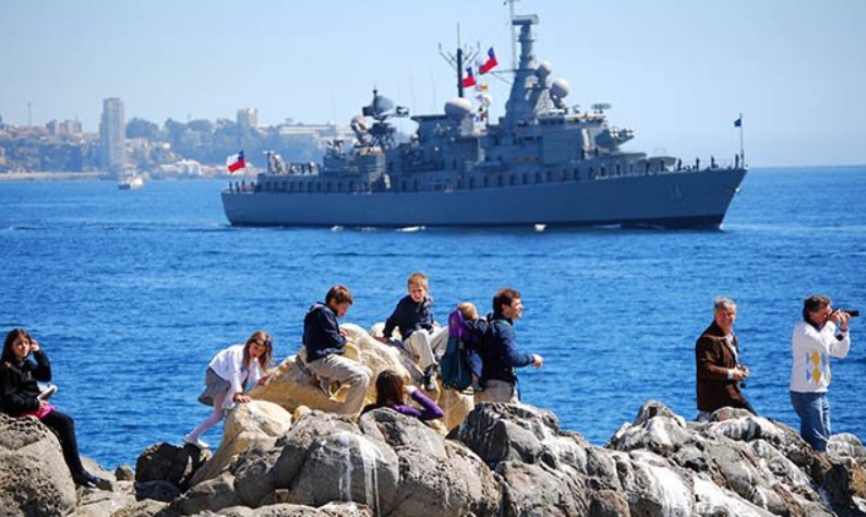 Hasta el 21 de mayo la Fragata “Almirante Latorre” abrirá sus puertas al público