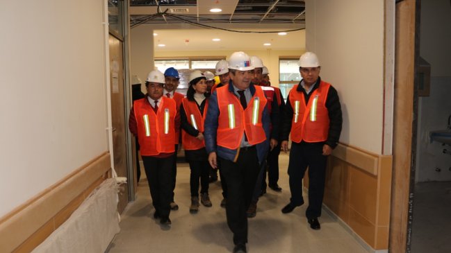 Construcción del Hospital de Padre Las Casas presenta 80 por ciento de avance