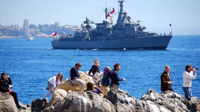 Hasta el 21 de mayo la Fragata “Almirante Latorre” abrirá sus puertas al público