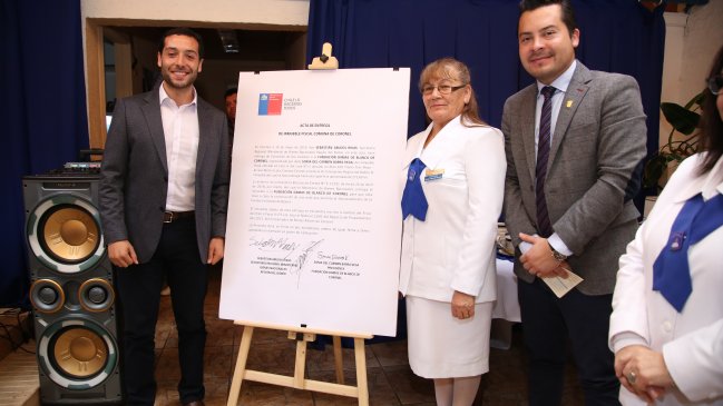 Coronel: Entregaron terreno bajo concesión a las Damas de Blanco