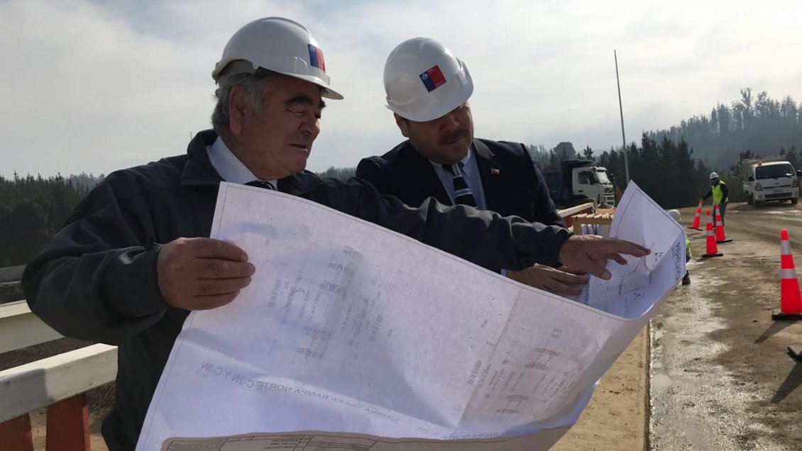 Un 67 por ciento de avance registra la construcción del enlace “Itata-Florida”