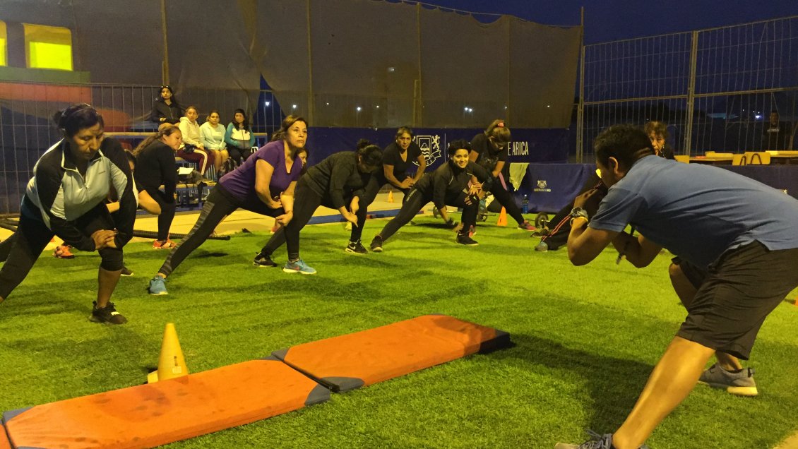 Arica: Vecinos de Villa Nueva Esperanza participaron en operativo deportivo