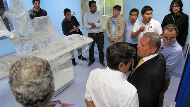 Hospital de Arica entregó terrenos para la segunda etapa de construcción del angiógrafo