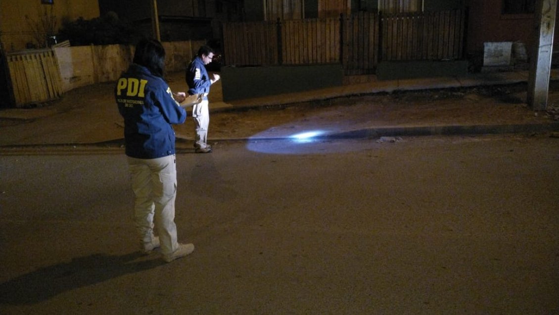 Un hombre fue baleado desde un auto en movimiento en Los Vilos