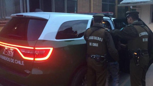 Carabinero de franco detuvo a sujeto acusado de robar a mujer en Rancagua