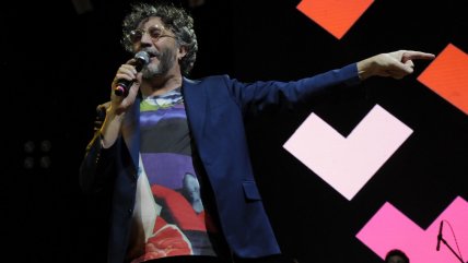   Fito Páez regaló una noche de éxitos en su regreso a Chile 