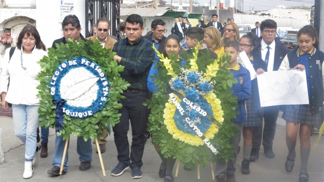 Colegio de Periodistas de Iquique rindió homenaje a Manuel Castro Ramos