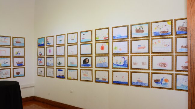 Niños de Tarapacá realizan exposición sobre el 21 de Mayo