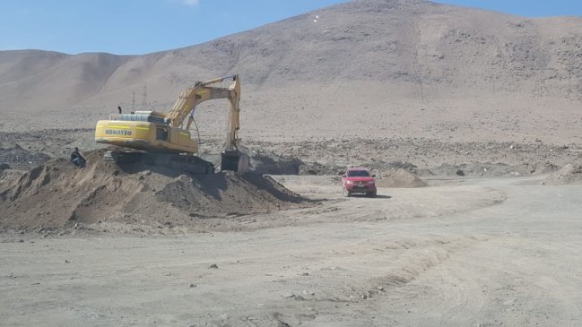 Detectan explotación ilegal de áridos en Pozo Almonte