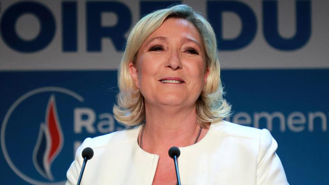 Le Pen pide disolver el Parlamento francés tras ganar elecciones europeas