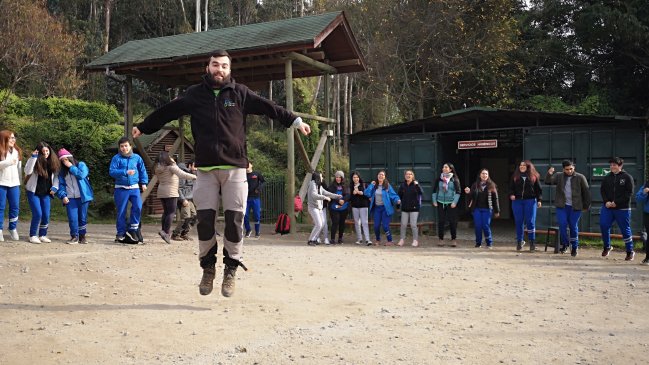 Estudiantes de Florida participaron en taller ambiental en Reserva Nonguén