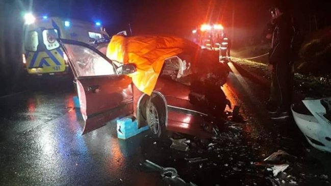 Dos adultos mayores murieron en accidente carretero en Ranquíl