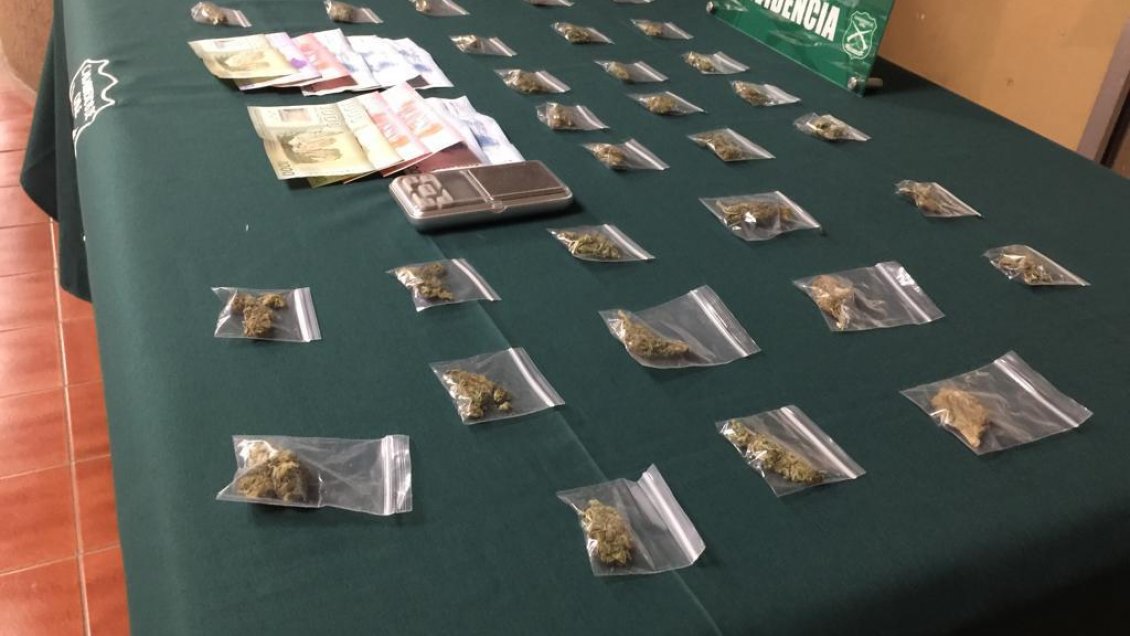 Valparaíso: OS7 incauta droga avaluada en más de 21 millones de pesos