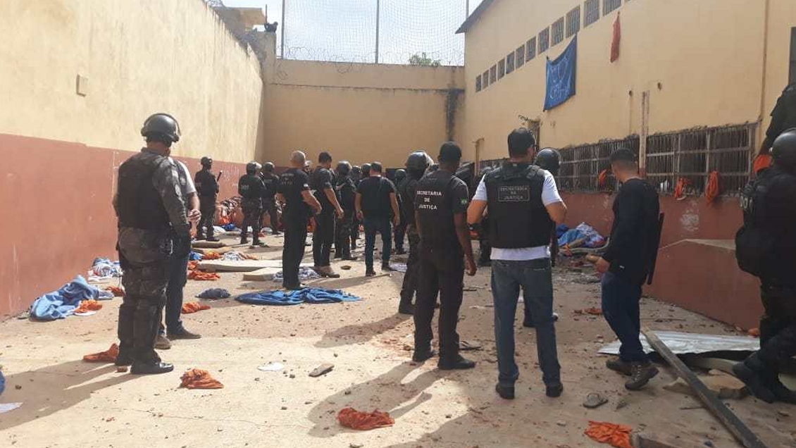 Al menos 15 presos murieron tras pelea en una cárcel de Brasil