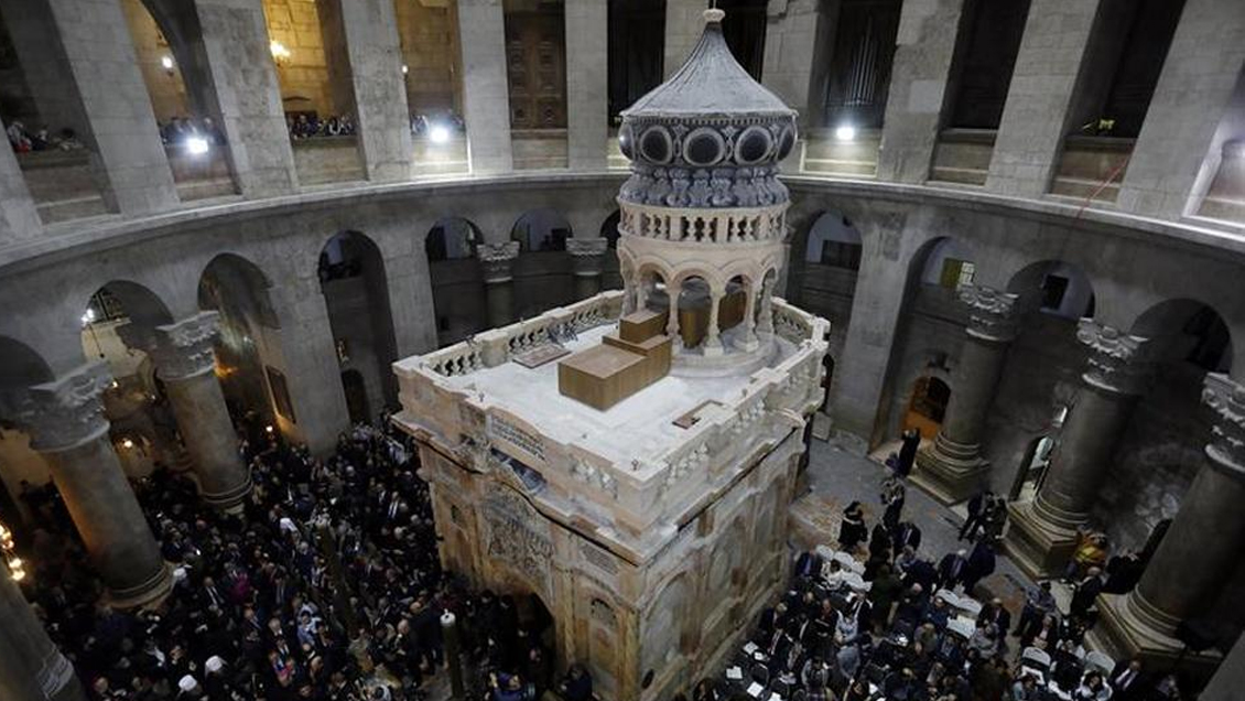 Dan luz verde a las restauraciones del Santo Sepulcro, el lugar más sagrado del cristianismo