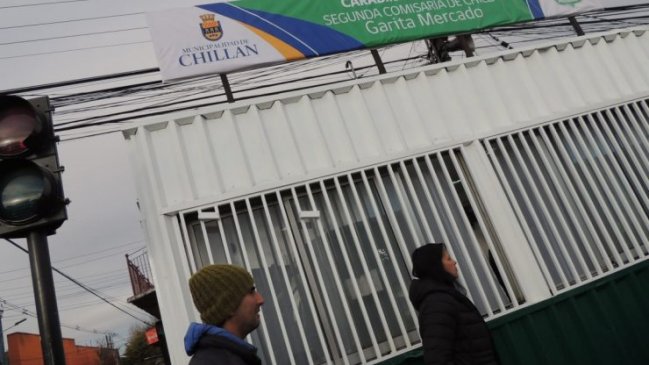 Tras seis años, por fin opera caseta de seguridad en el Mercado de Chillán