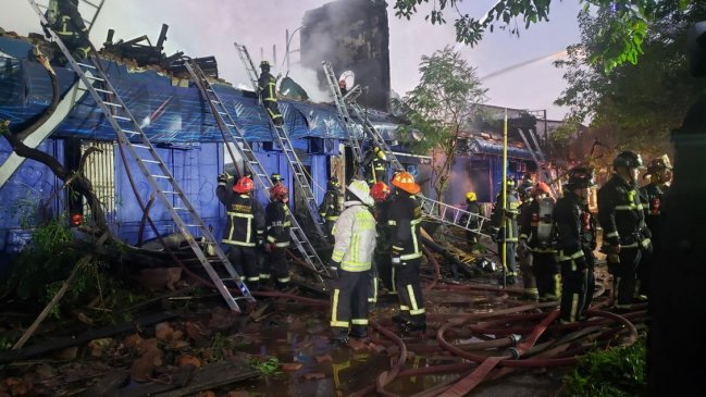 Rebrote de incendio en Ocean's Pacific movilizó a Bomberos