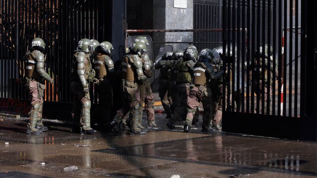 Nuevamente fueron suspendidas las clases en el Instituto Nacional por incidentes