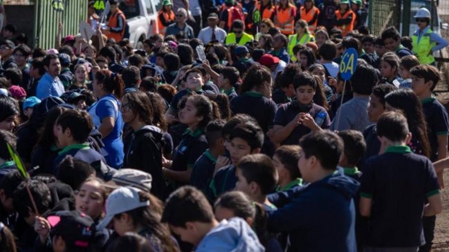 Masivo simulacro de sismo y tsunami en el Barrio Bellavista de Antofagasta