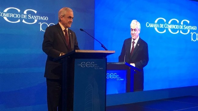 Piñera reconoció que 