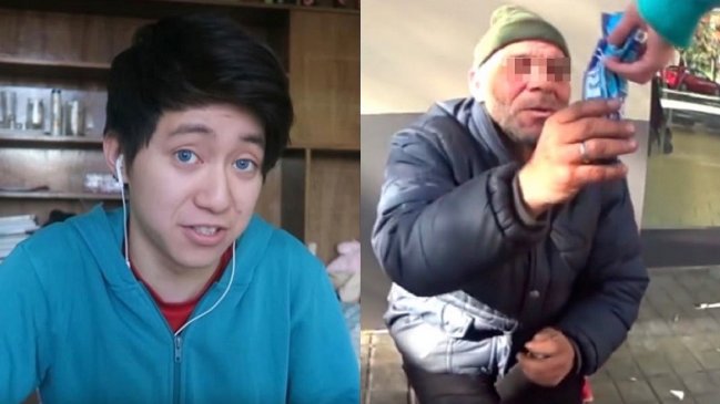Justicia condena a youtuber que humilló a indigente y lo hizo comer galletas con pasta de dientes