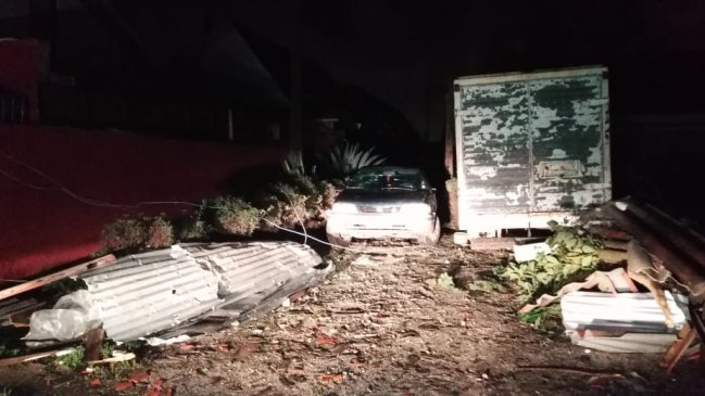 Las historias que dejó el paso de la tromba marina por Talcahuano