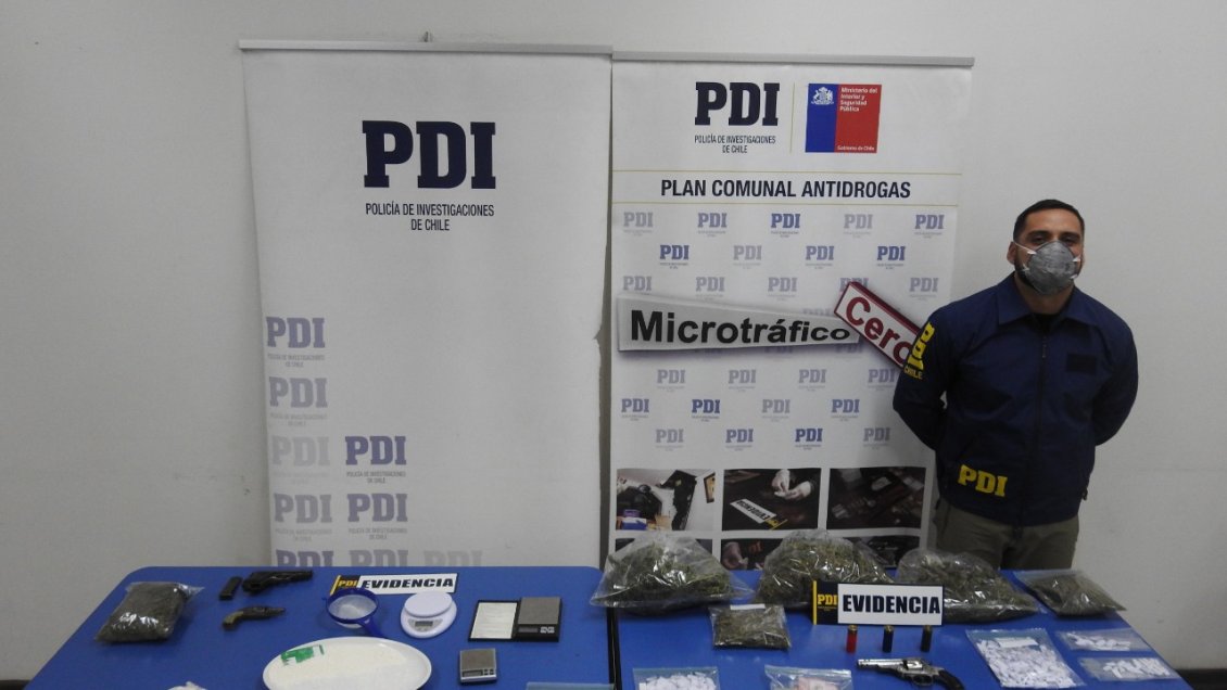 Rengo: Cae banda de microtraficantes integrada por clanes familiares