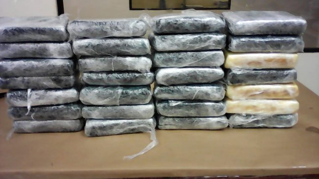 Más de 13 kilos de cocaína fueron encontrados en un bus interprovincial de Antofagasta
